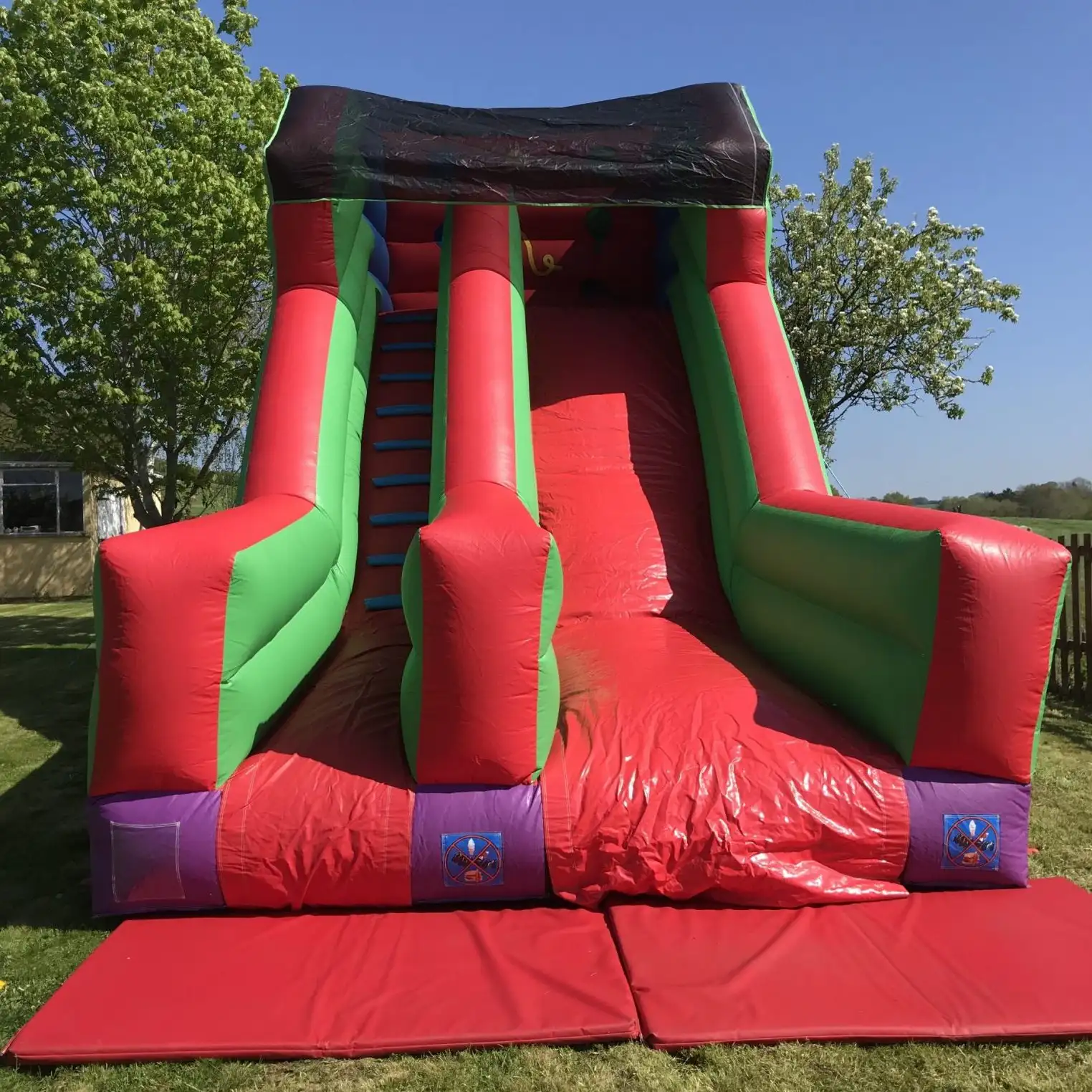 14ft x 26ft Multi Colour Mega Inflatable Slide